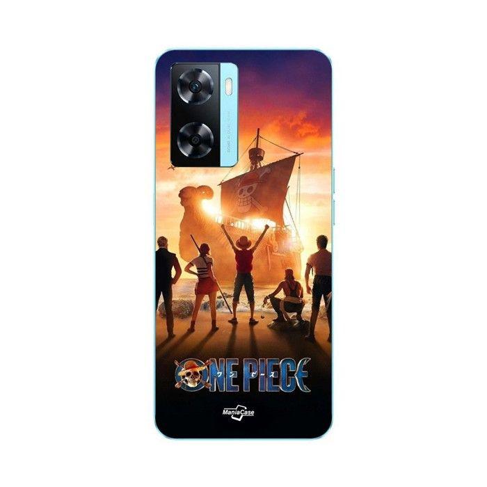 Coque de téléphone - MANIACASE - Oppo A57 4G - Silicone TPU - Motif One Piece - Souple