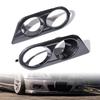 Car Front Bumper Grill Fog Light Cover Grille Trim Honeycomb Mesh For BMW E46 M3 2001 2002 2003 2004 2005 2006 Accessories