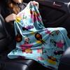 Gabby’s Dollhouse Theme Printed Blanket - Perfect for Couch, Bed, Travel & Outdoor Use | Machine Washable, Cozy & Durable.