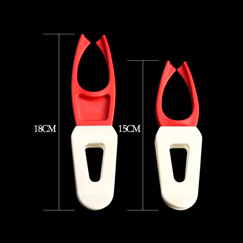 DFsucces Держатель удилища, Автомобиль, Лодка, Поясной, Рыболовный пояс, Держатель удилища, Ведро, Удочка, Рыболовное снаряжение, 2 штуки (красный)