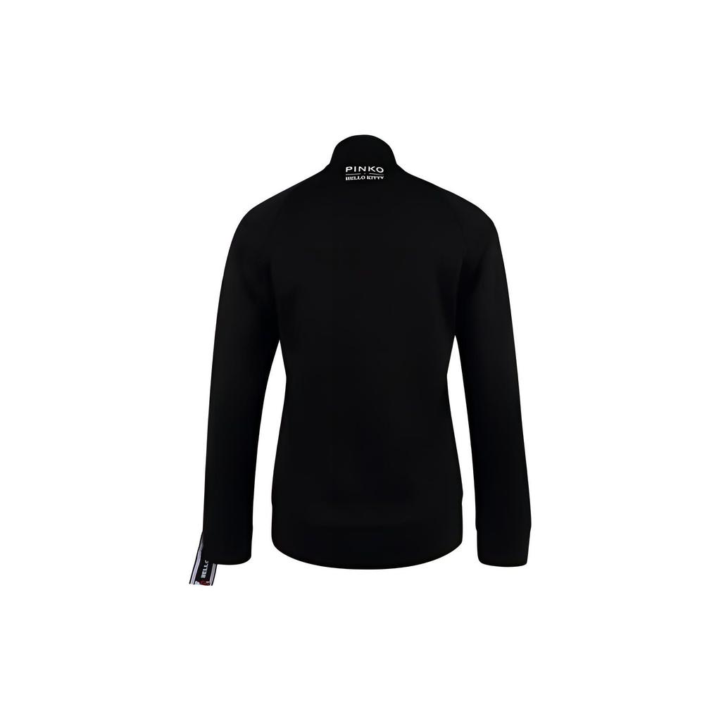 Pinko Женская куртка-жакет с высоким воротником и длинным рукавом на молнии Черный 1K100J-6198-Z99