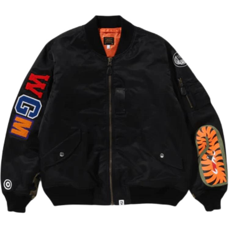 Куртка Bape Shark MA 1 SS25 1k70-141-003