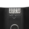 Gucci GG Embossed embossed long hollow leather key bag for men