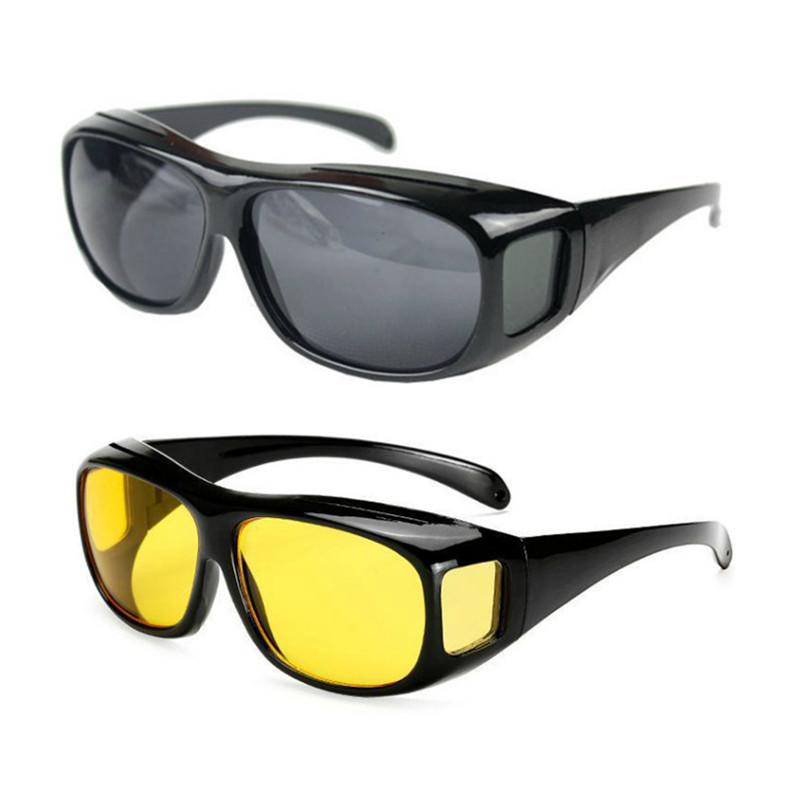 Автомобильные очки ночного видения для вождения Очки безопасности Антибликовые солнцезащитные очки с защитой от ультрафиолета Очки для вождения Очки для езды Автомобильные аксессуары