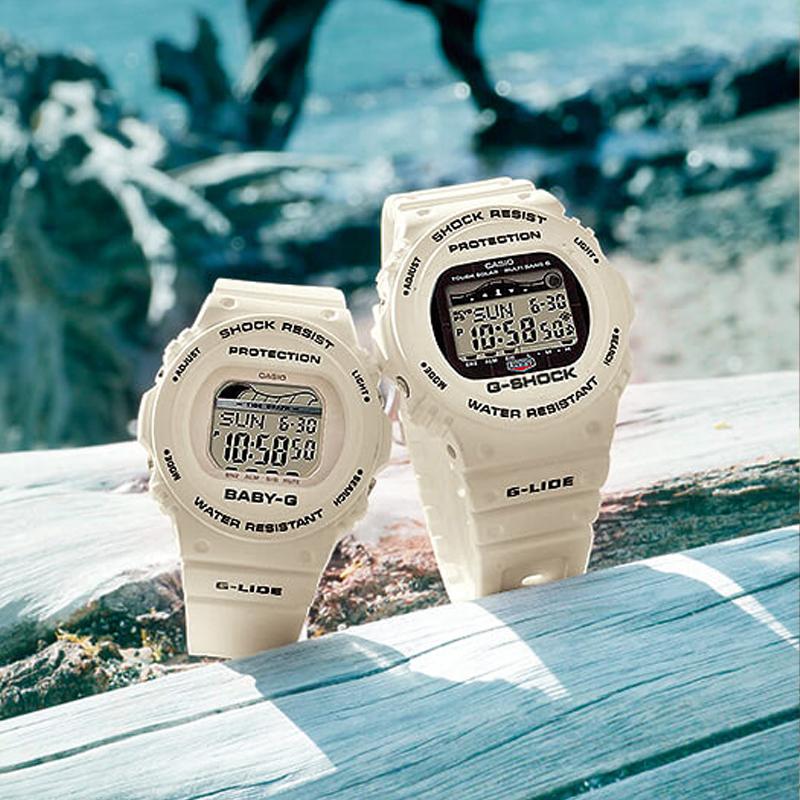 Casio Женские часы BABY-G 45 мм Белые BLX-570-7ER BLX-570-7ER