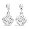 [H5478] - Silver Earrings 'Déesse' Silver White (rhodium Plated) - 9x15 Mm