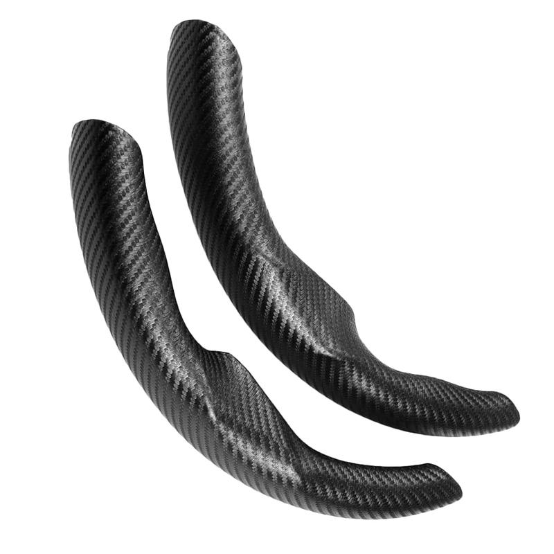 1pc Car Steering Wheel Booster Cover For Tesla Model 3/Y Carbon Fiber Grain Ultra-thin Sweat-absorb Steering Wheel Accessories