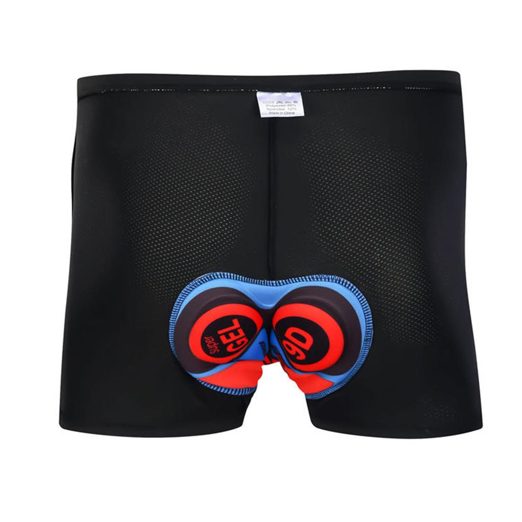 Cycling Underwear Bike Underwear Shorts Thickened Silicone Pad Shock Absorb Easy To Clean