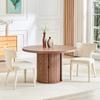 Set of 2 Modern Dining Chairs with T-shaped Backrest, Upholstered Fabric Seats, Sturdy 4-Leg Metal Frame, for Living Room Kitchen Dining Room