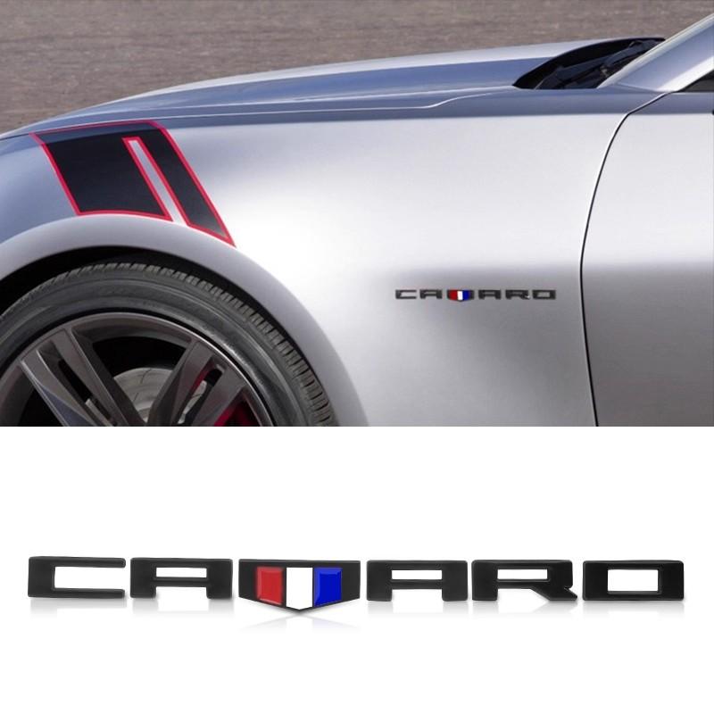3D наклейки на автомобиль с буквами CAMARO, значок-эмблема на задний багажник для Chevrolet Camaro Equinox Traverse Montana Silverado TrailBlazer Suburban