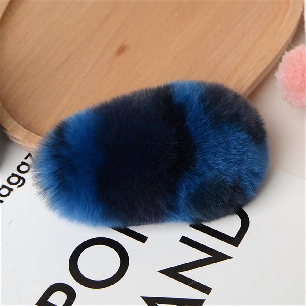 1/3 шт. Зимняя милая пушистая заколка для волос для женщин и девочек, однотонная боковая заколка для волос, BB-заколка, милая плюшевая заколка для волос, цветной аксессуар для волос