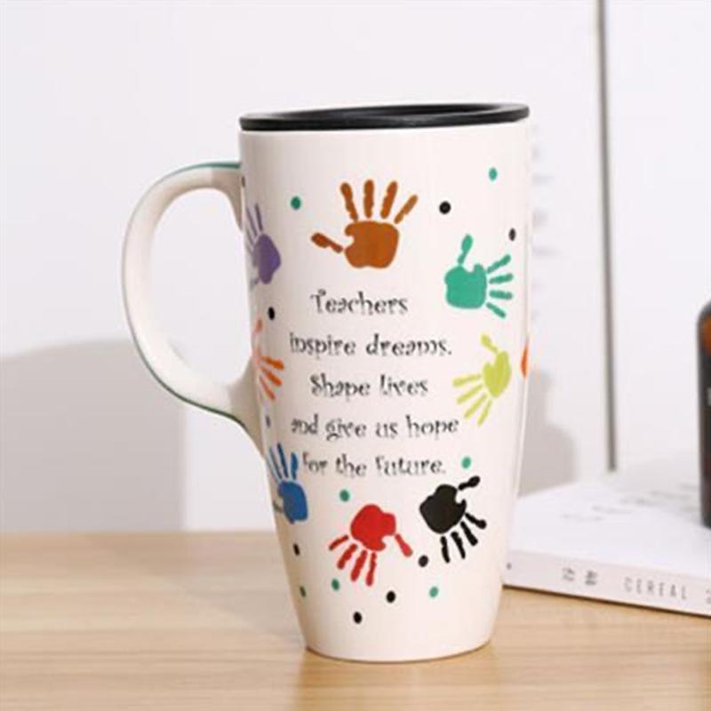 Креативная индивидуальная кружка, большая емкость, бытовая чашка для воды, расписная керамическая чашка для воды, кофейная чашка, чашка для молока, чашка для завтрака