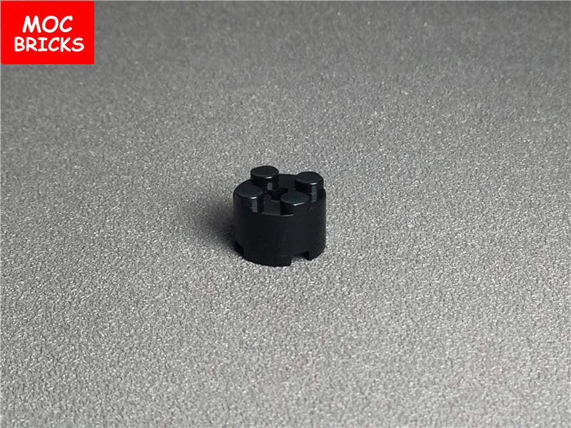 50 шт./лот Цветные круглые кубики MOC 2x2 совместимы с 6143/6116/3941 Фигурка DIY Строительные блоки Игрушки дерево дети Рождественские подарки