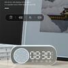 Led Mirror Alarm Clock Wireless Bluetooth-compatible 5.0 Hi-fi Speaker Subwoofer Portable Audio