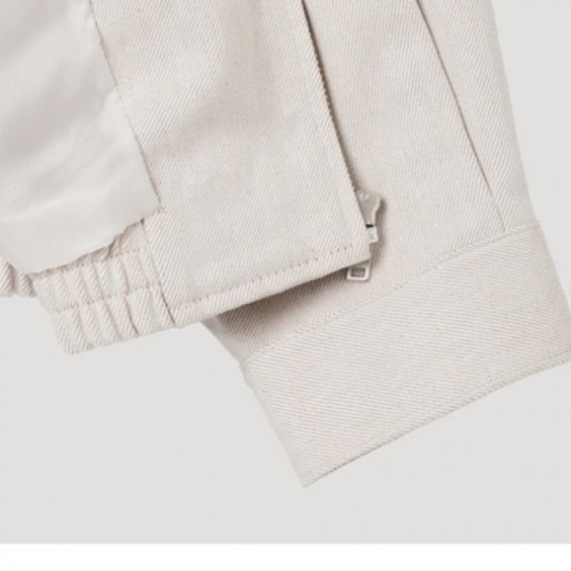 [shs Miss] Cotton Collar Zip Up Jumper Swwjpp11710