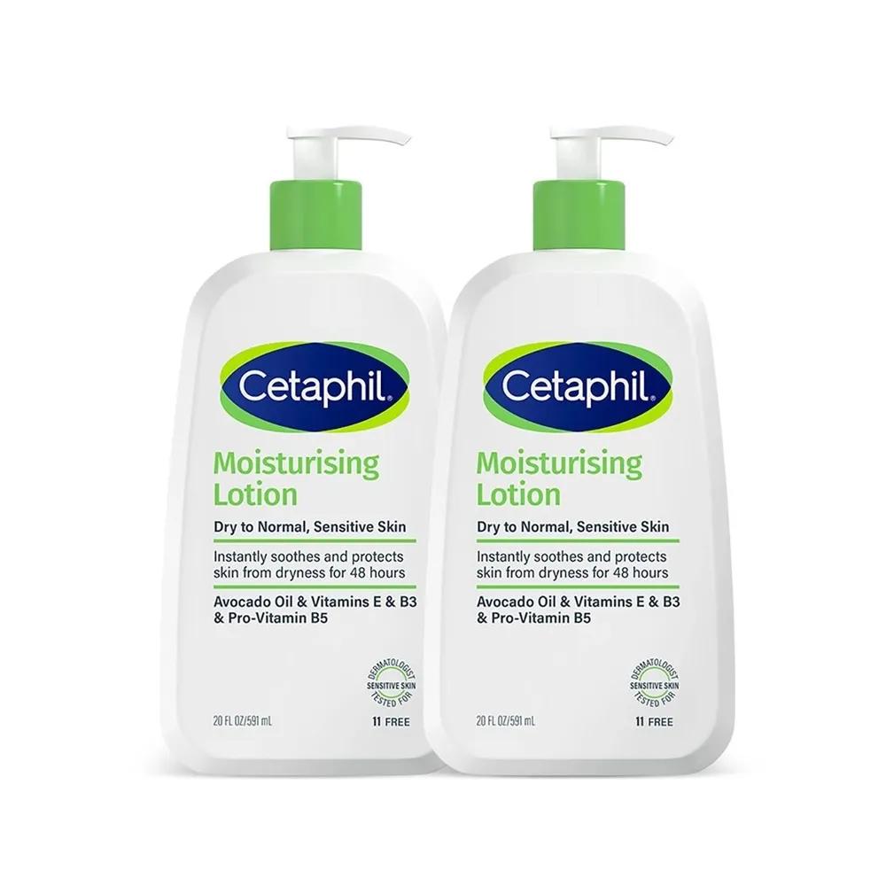 Cetaphil Увлажняющий лосьон для тела 591 мл, 2 шт. Крем для тела