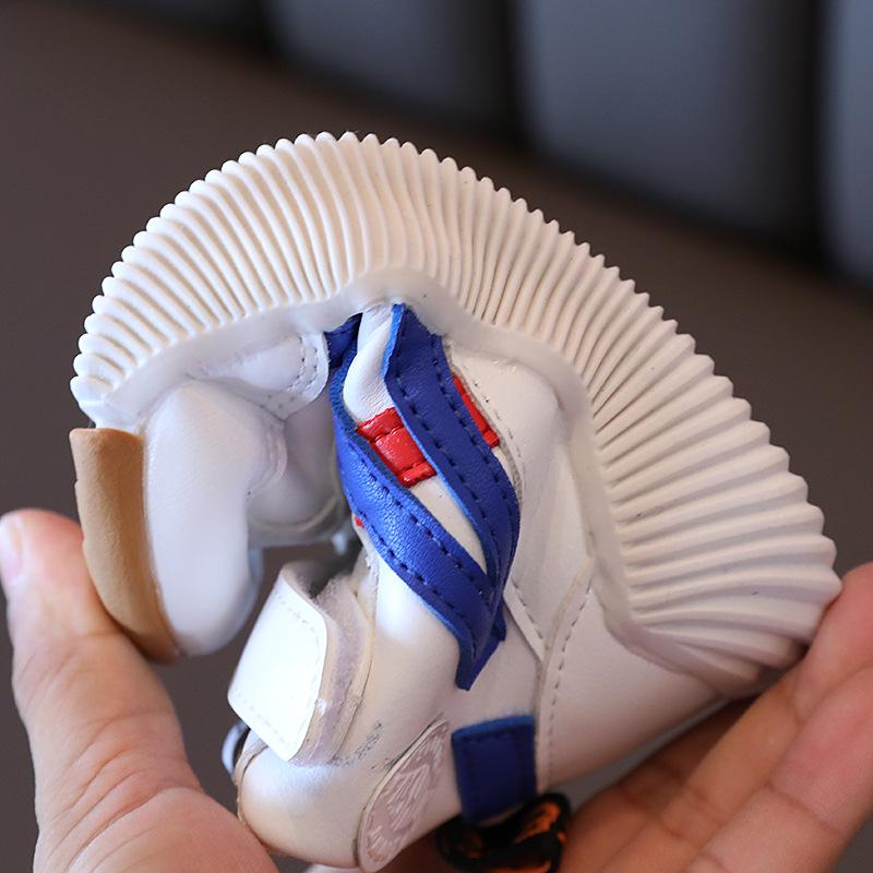 2025 Kids' Mid-Top Sneakers - Autumn/Winter White Collection for Boys & Girls - Breathable and Stylish