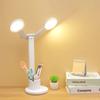 LED Table Lamp Eyes Protection Touch Dimmable Led Table Lamp Dormitory Bedroom Reading USB Rechargable Desk Lamp