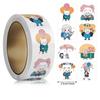 500pcs/roll Animals Stationery Labels Cute Reward Stickers For Kids Children Kindergarten School Students Games Toy