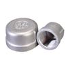 Internal Thread Pipe Cap Plug Wear Resistant 304 Stainless Steel Inner Wire Pipe Fitting for Agricultural Irrigation Pipes