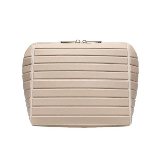 Складная косметичка-органайзер для макияжа, водонепроницаемая, с выдвижными отделениями для средств по уходу за кожей, туалетных принадлежностей, инструментов для макияжа