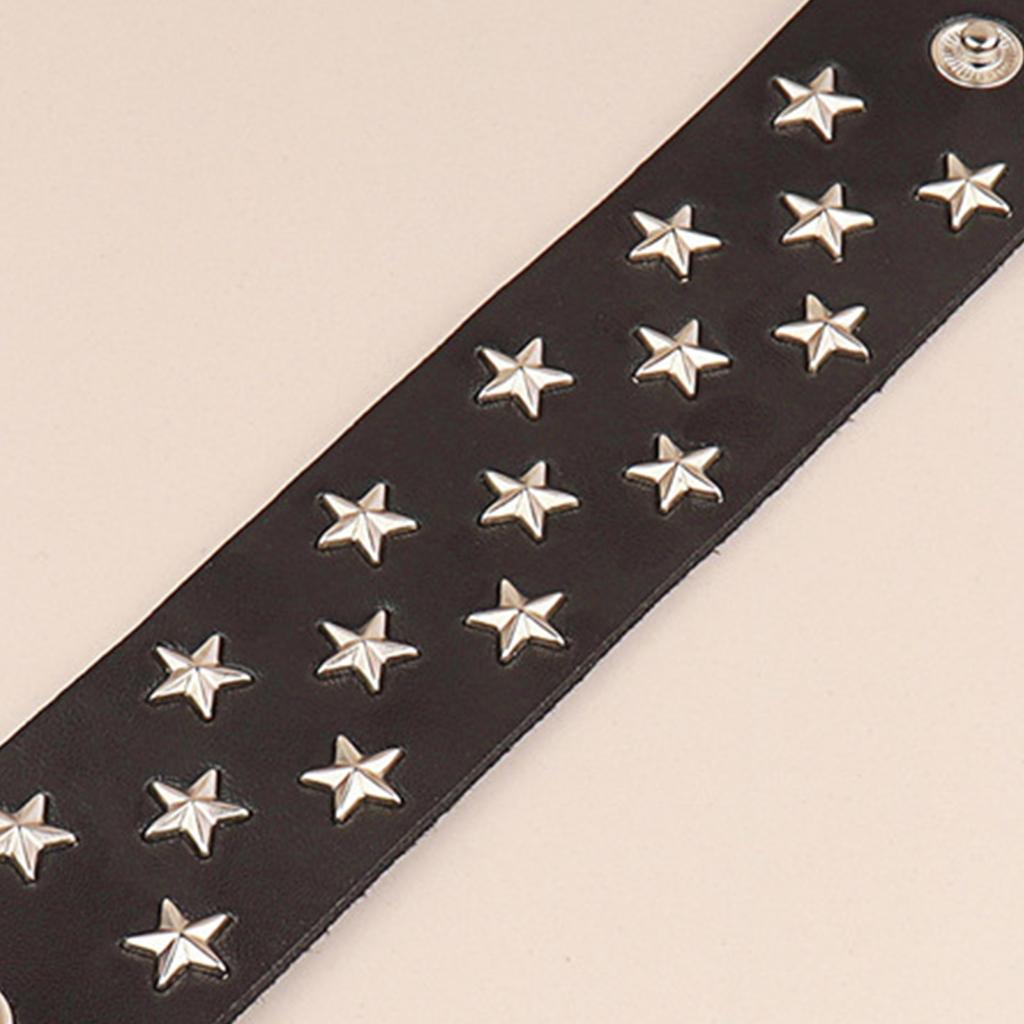 Кожаный браслет в стиле панк с шипами. Браслет с заклепками. Браслет с заклепками. Браслет-манжета. Унисекс. Металлический браслет с шипами.