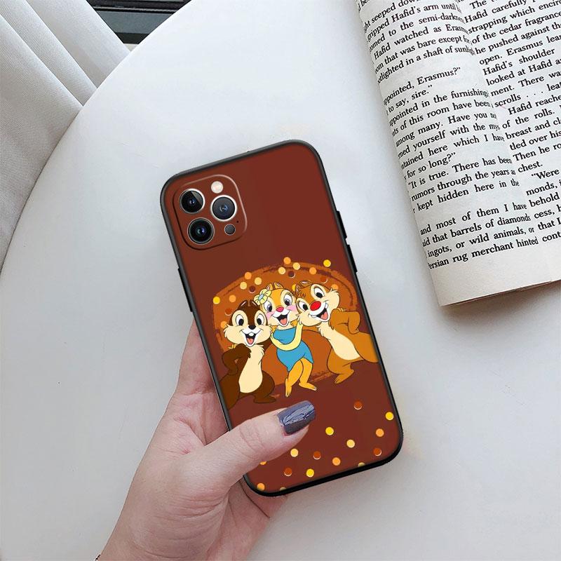Новый Чехол-Крышка Премиум-Класса Chip N' Dale для iPhone 16 15 14 13 Pro Max Plus Mini