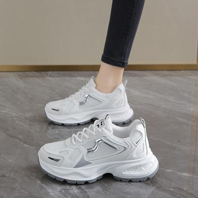 Модная обувь для женщин Нескользящая для улицы Новая мода 2024 Высокое качество Однотонные Осенние женские вулканизированные туфли Zapatillas Mujer