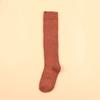 6 Pairs Spring Autumn Women's Terry Knee Socks Thick Warm Harajuku High Quality Long Cotton Socks Soft Casual Sport Socks Female