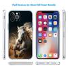 CJ53 Fine Horse Soft Shell Transparent Phone Case for Motorola Moto Edge 20 30 40 50 S30 Fusion Ultra Pro Neo Lite + G200 G23