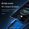 Сверхбыстрый зарядный кабель 120 Вт, 6 А Flash Charge, Совместим с устройствами Huawei Honor Type-C