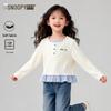 Girls' Faux-Layered Long Sleeve T-Shirt