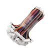 3239#24AWG Силиконовый 6P Провод с Коннектором XH2.54, 13 см Односторонний, Луженые Концы