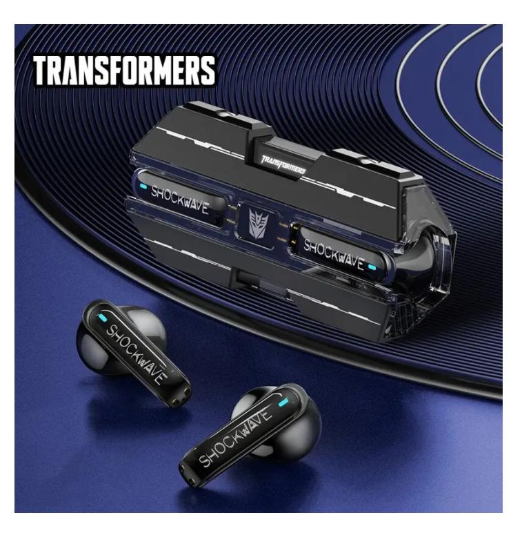 Доставка из США Наушники для гейминга Transformers TF-T01 Bluetooth 5.4 ENC Шумоподавление Наушники HD Звонок Музыка Вкладыши Шмель