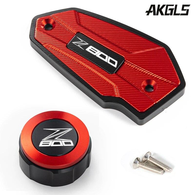 Для Kawasaki Z800 Z800 2013 2014 2015 2016 мотоцикла передняя и задняя крышка бака с тормозной жидкостью, защитные аксессуары