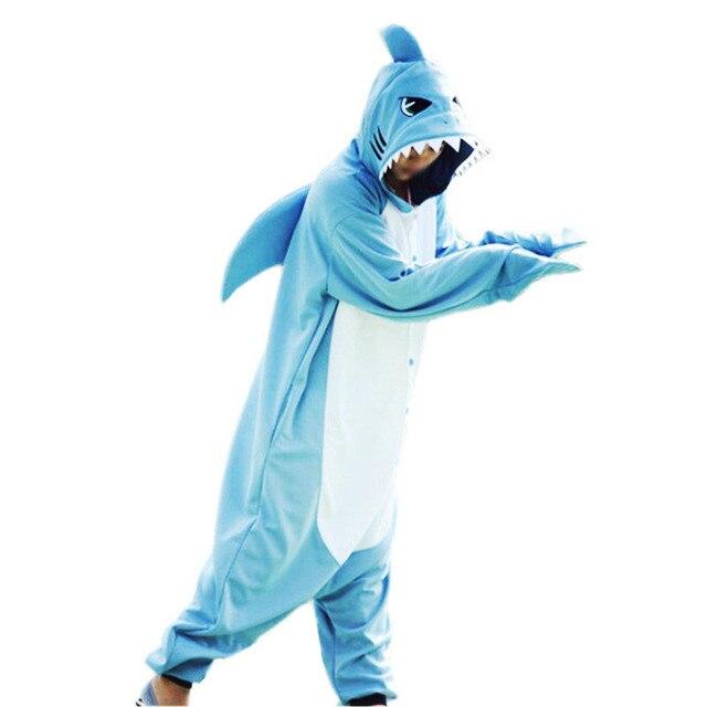 Зимние комбинезоны для взрослых с изображением Майка и утки, пижамы с изображением акулы, кошки, лисы, обезьяны, костюмы с героями мультфильмов, комбинезоны, рождественские комбинезоны с капюшоном