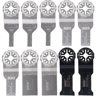 Колеблющиеся пильные полотна S10, 10 шт. полотен для резки дерева, пластика, мягкого металла