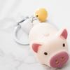 Брелок для ключей Yousheng Cartoon Pig с колокольчиками, светодиодными лампами, подвеской-брелоком со звуковыми эффектами, подарок на Новый год и день рождения