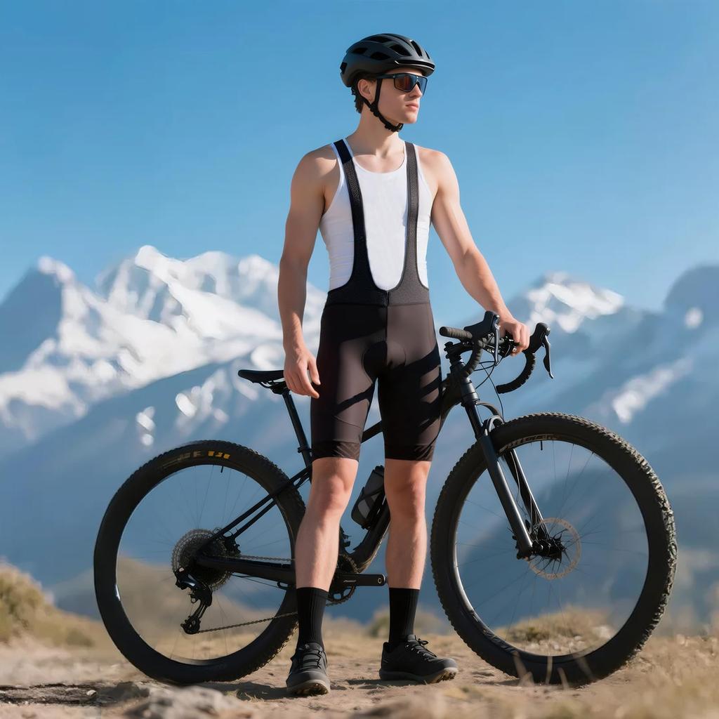 Santic Летний Велокомбинезон с Боковой 3D Губкой и Мужские Шорты, Тайтсы, Карманы, Вкладыши, Влагоотводящие, Быстросохнущие