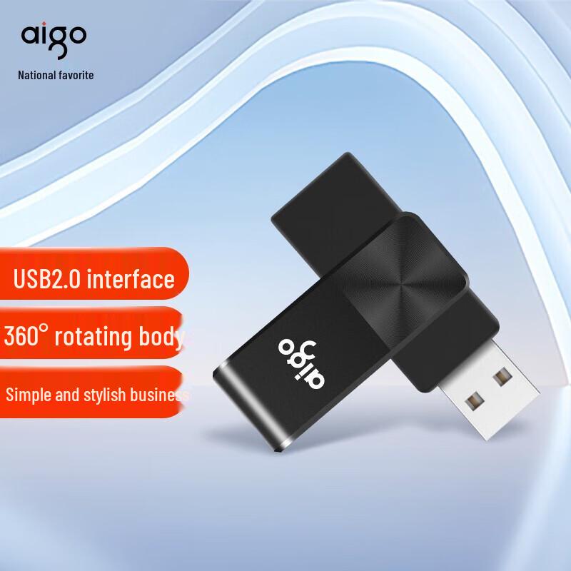 Aigo U266 64 ГБ USB 2.0 Поворотная флеш-память