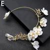 1шт цветочный венок головной убор невесты гирлянда повязка на голову сплав имитация жемчуга свадебный