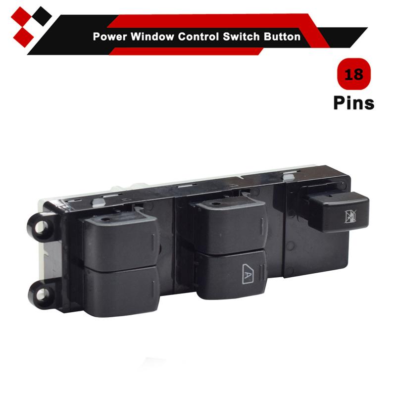 25401-JD00A 25401JD00A For Nissan Qashqai J10 2.0 dCi 4WD Navara D40 Vehicles Car Master Power Window Control Switch 18 P