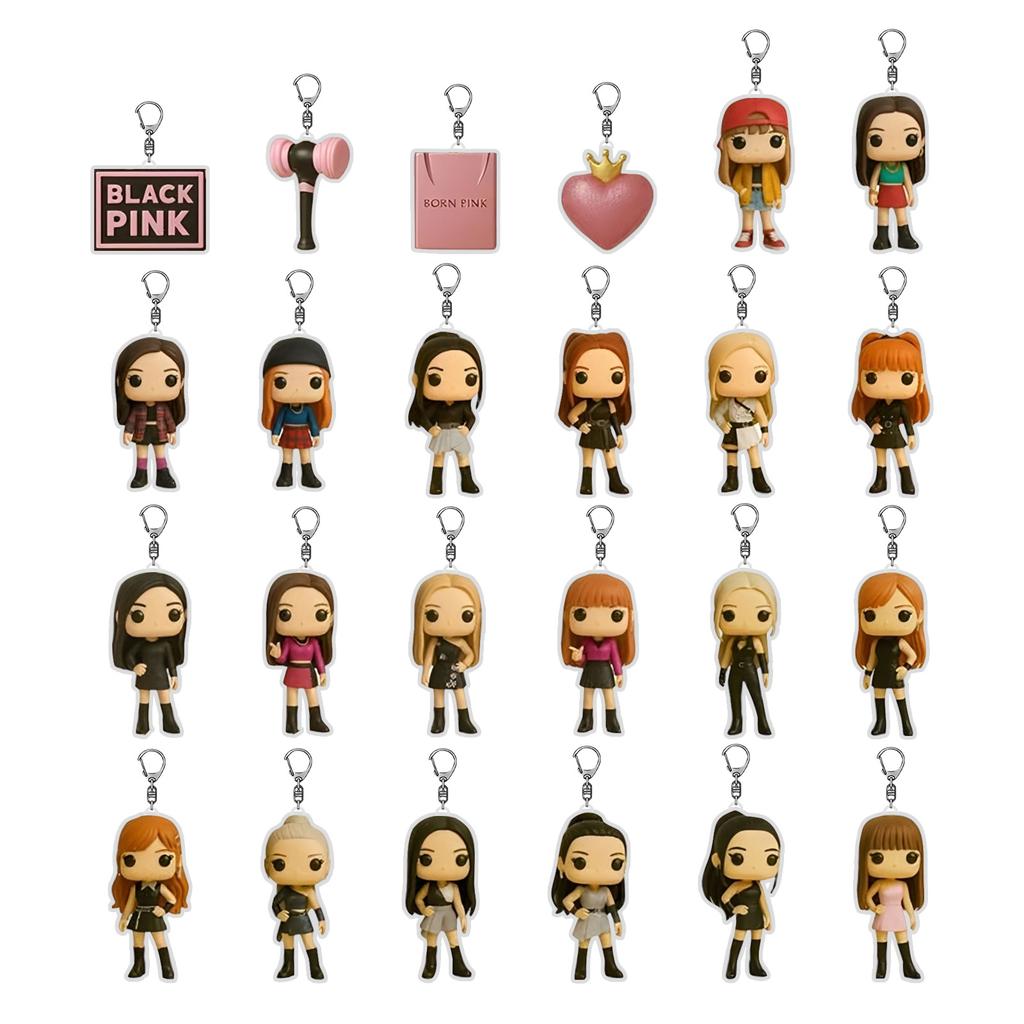 Адвент-календарь содержит 24 подарка, милые фигурки кукольный адвент-календарь, календарь обратного отсчета с игрушками-сюрпризами, коллекционные фигурки в подарок для детей