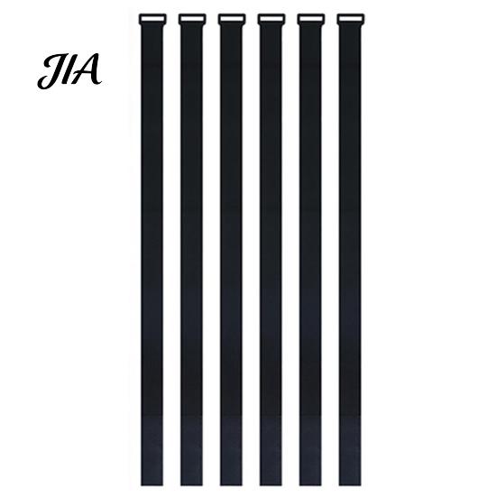 Reusable Hook And Loop Straps 6Pcs Solar Pool Cover Straps, Storage Adjustable Nylon for Covers Above Ground Framed Pools, Keep Blankets Off The