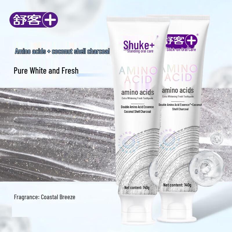 SUCKEY Effective Whitening Fresh Fluoride Toothpaste (2-Pack)