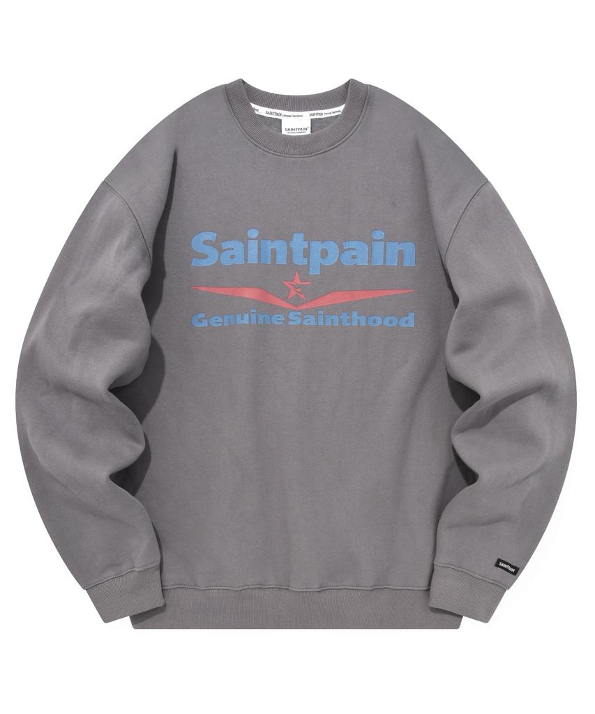 SAINTPAIN Sp Euler Logo Crewneck - Grey
