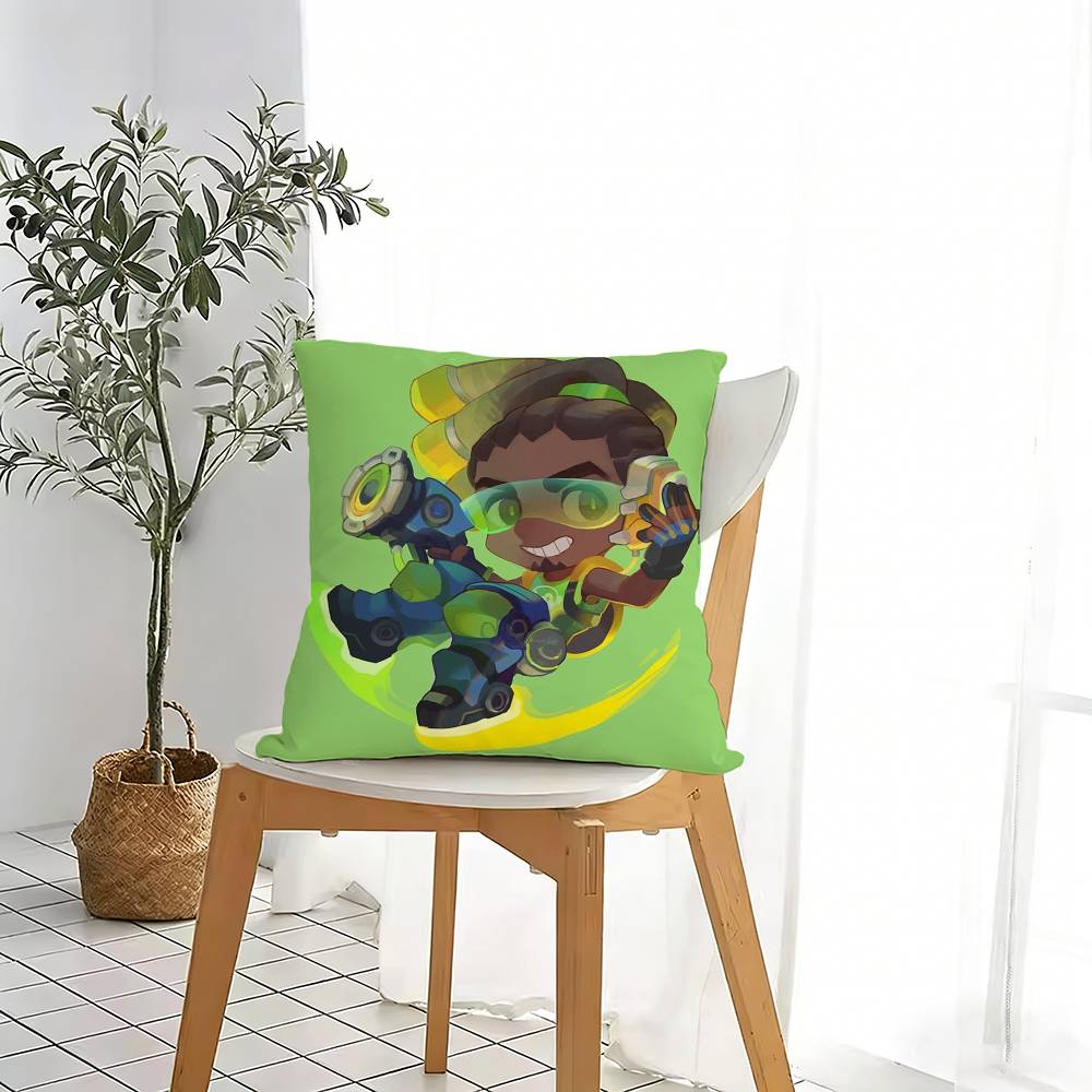 Pop Game O-Overwatch-S Pillow Case For Sofa Living Room Home Office Decor Protective Cover
