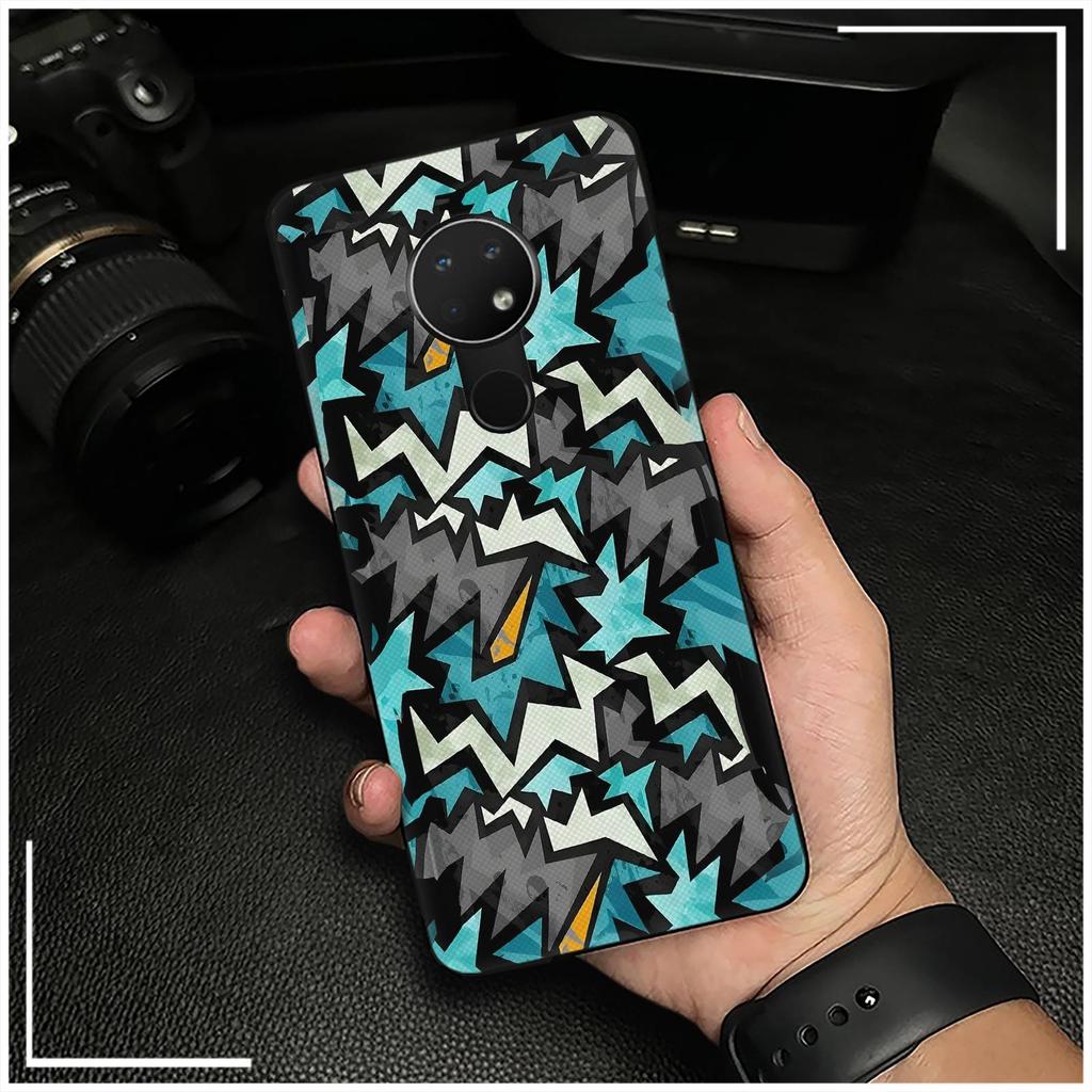 Full Wrap Protective Phone Case For Nokia 6.2/7.2 Fashion Design Cartoon Cute Anti-knock Dirt-resistant Anti-dust TPU
