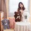 Cute Animal Elephant Pig Plush Toys Soft Stuffed Animals Bear Rabbit Baby Appease Doll Kids Party Gifts