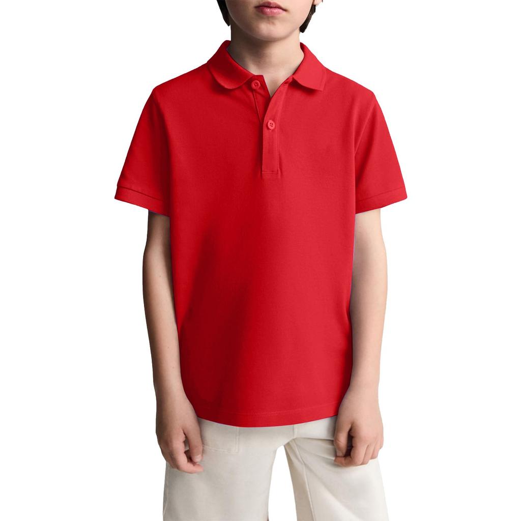 Kids Short Sleeve Shirt School Uniform Shirts For Boys